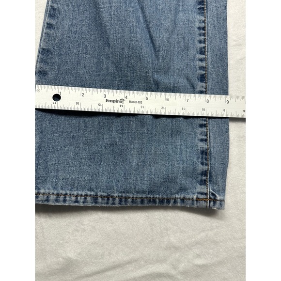 Y2K GAP Flare Jeans Womens Size 8 Regular Denim Front‎ Pocket Light Wash Blue - Picture 5 of 7